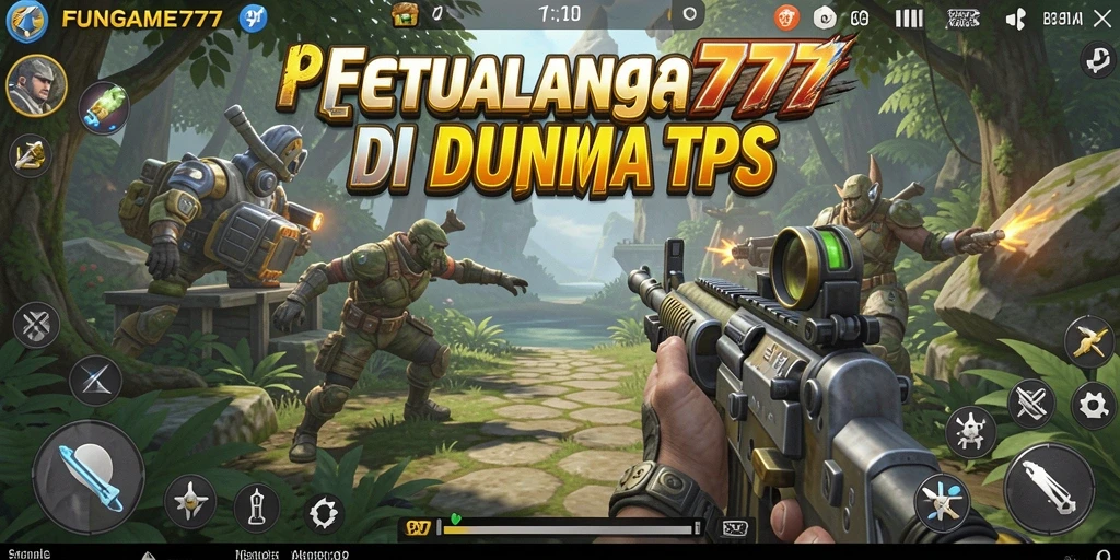 Gameplay mendebarkan di dunia TPS FUNGAME777.