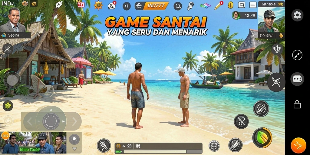 Gameplay menarik dan seru dari IND777.
