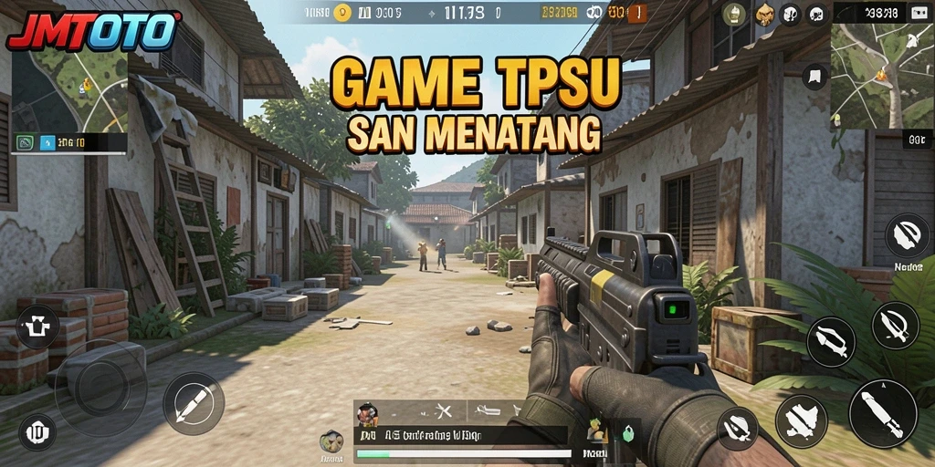 Tampilan gameplay JMTOTO yang menegangkan saat pertempuran.