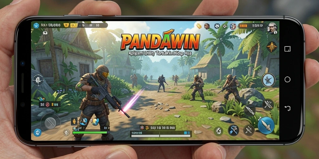 Tampilan antarmuka pengguna aplikasi Utility PANDAWIN yang sederhana dan fungsional.