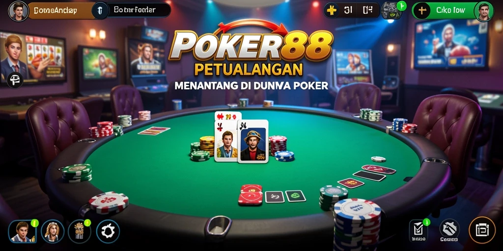 Gameplay menarik di POKER88 dengan elemen petualangan.